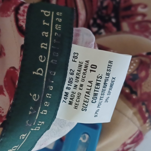 Harve Benard Petite Midi Skirt  Sz 10 - Picture 5 of 7